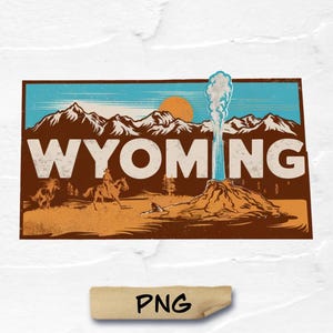 Carte du Wyoming png, fichiers vectoriels des États-Unis d'Amérique, vecteur du Wyoming, État du Wyoming png, chemise du Wyoming