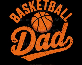 Papà che gioca a basket in formato PNG, Clipart di papà sportivi, Design a sublimazione per papà che gioca a basket, Maglietta sportiva retrò in formato PNG, Regalo per papà orgoglioso in formato PNG, Grafica di basket