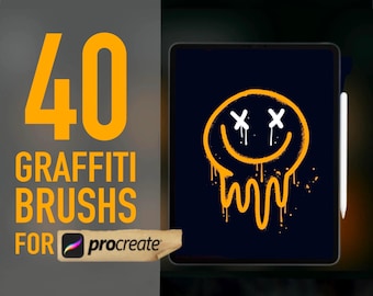 Graffiti brushes for Procreate