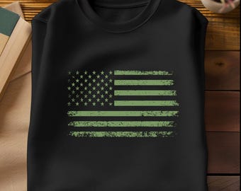 Ontwerp Amerikaanse legervlag, Amerikaanse vlag met camouflage, camouflage Amerikaanse vlag Svg, camouflage Svg, Amerikaanse vlag camouflage, legershirt, militair shirt
