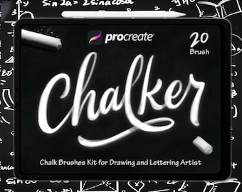Chalk Brushes for Procreate