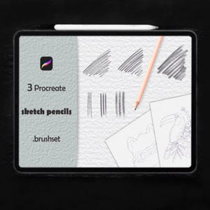 Sketch Pencil Brushes For Procreate