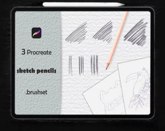 Sketch Pencil Brushes For Procreate