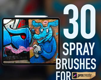 Pennelli spray per Procreate