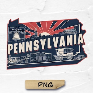 Mapa da Pensilvânia Png, Arquivos Vetoriais dos Estados Unidos da América, Vetor da Pensilvânia, Estado da Pensilvânia Png, Camiseta da Pensilvânia