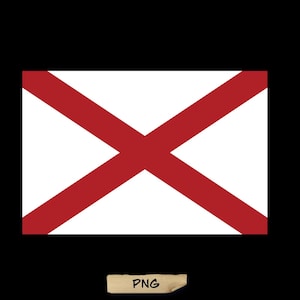 Drapeau de l'État de l'Alabama png, drapeau des États-Unis Alabama PNG, drapeau de l'Alabama png, drapeau des États-Unis png, États-Unis d'Amérique png, vecteur de l'Alabama