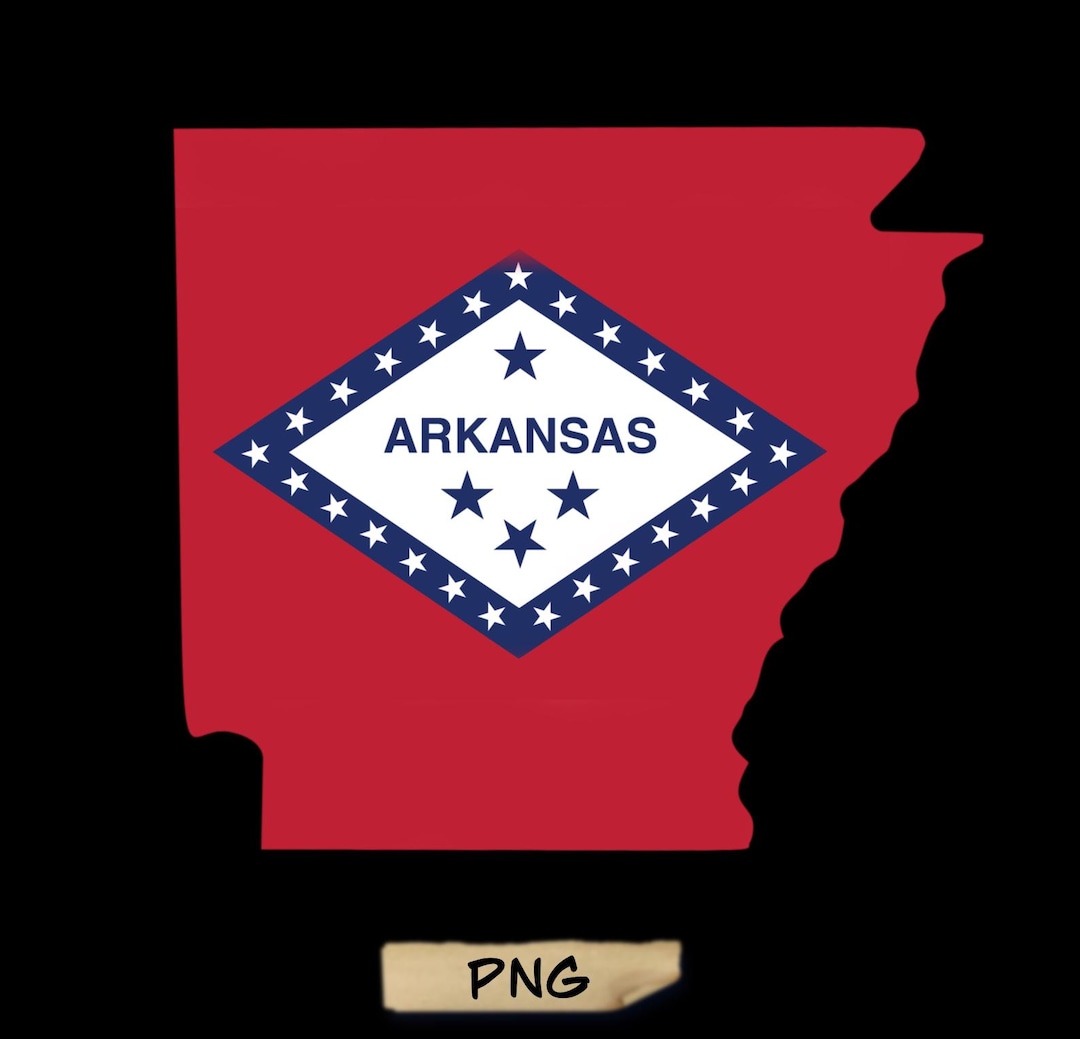 Arkansas Map PNG, Arkansas Shirt, Arkansas Vector, Arkansas Flag PNG ...