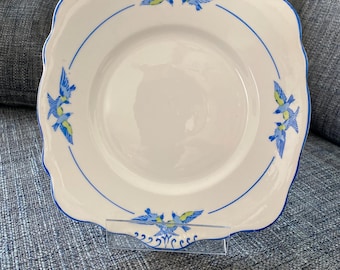 Vintage Foley E B and Co Bone China Cake Bread & Butter Plate