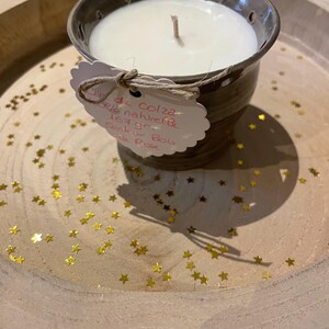 Handmade scented candle