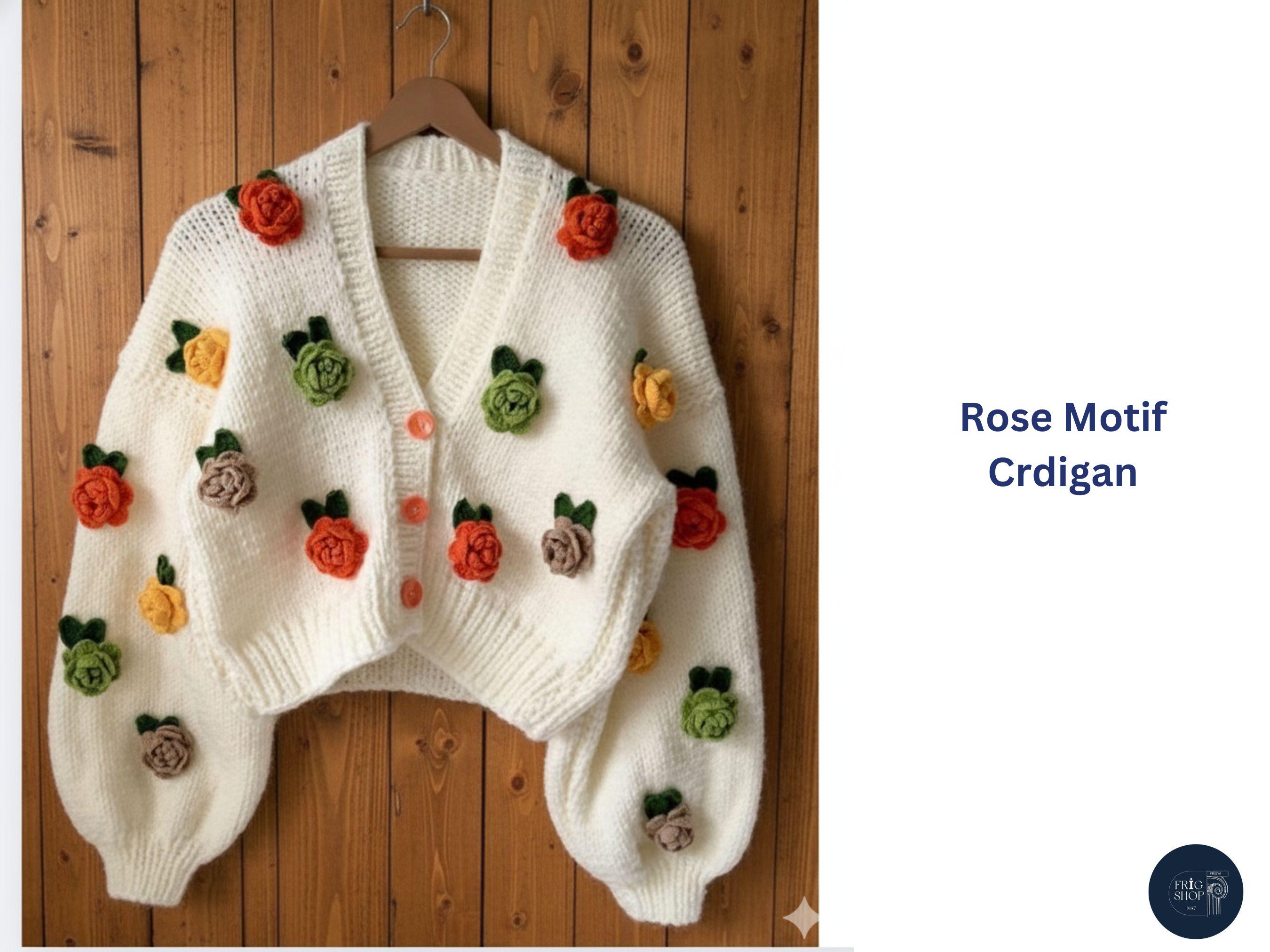 Rose Cardigan - Etsy