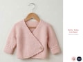Bella Baby Cardigan Knitting Pattern – Classic Garter Stitch Baby Jacket & Booties PDF – Newborn to Toddler Knit Pattern- Baby Gift