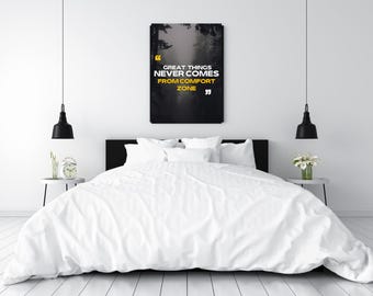 Inspirational Wall Art Decor Motivational Quote Inspiring Wall Art Home Office Decor Uplifting Quote