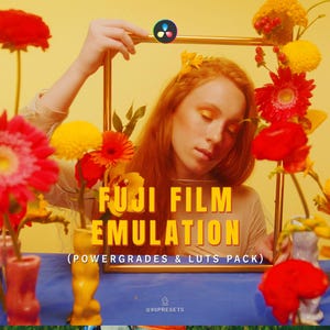 Fuji Film Emulation Power Grades & LUTs | Authentic 16mm and 35mm Film Looks | Cinematic Color Grading for DaVinci, Premiere, Log Footage