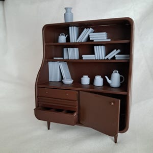 Miniature Books Set for Dollhouses and Dioramas | 1:12 Scale – Multiple Sizes & Finishes