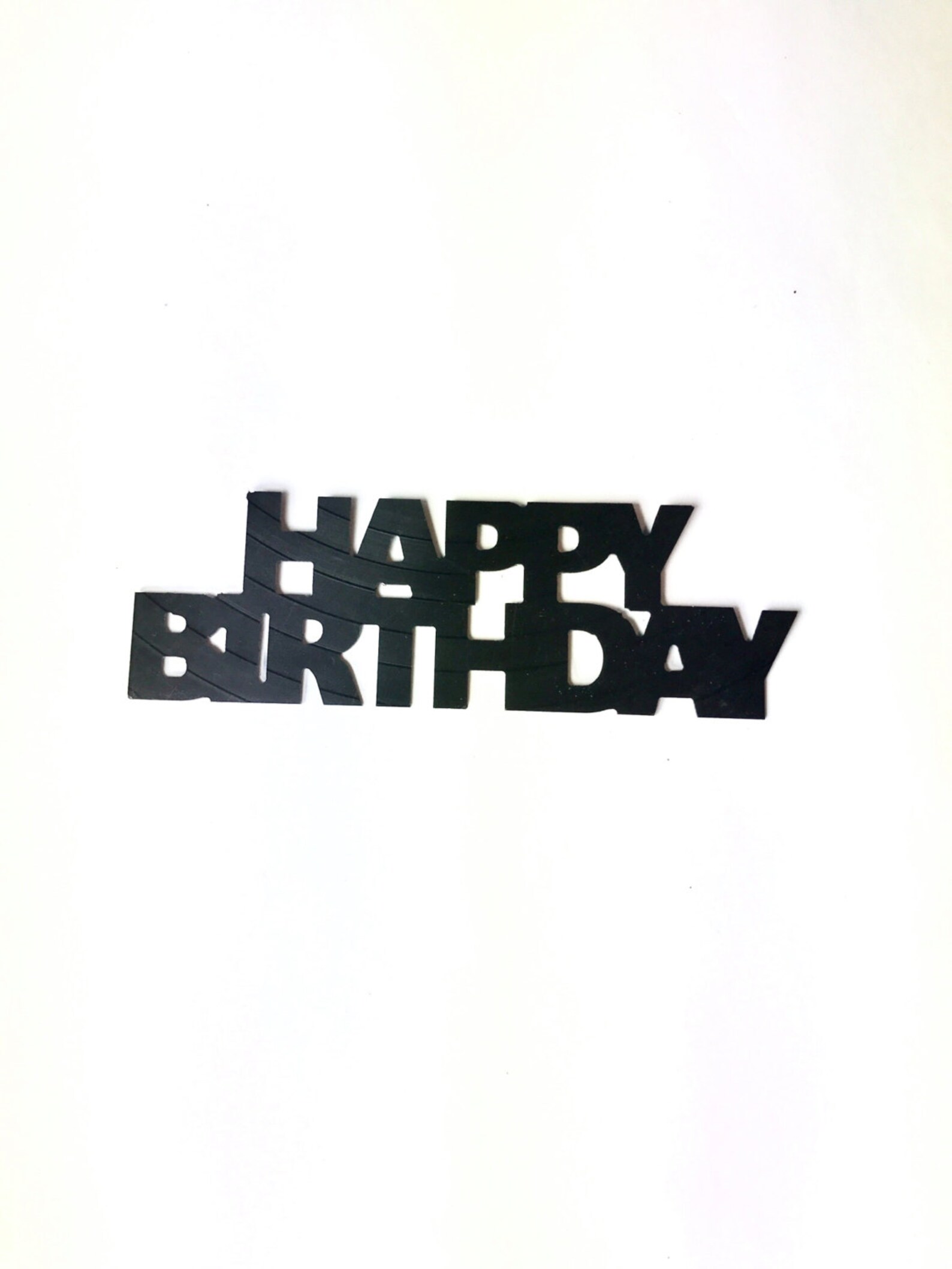 Vinyl Art Happy Birthday Vinyl Record Etsy