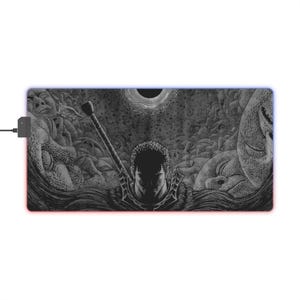 Berserk LED Gaming Mouse Pad