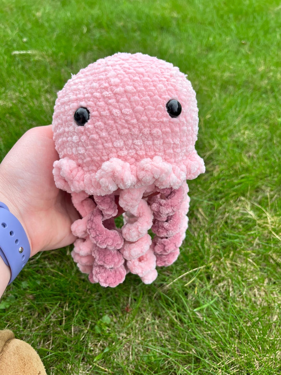 あみぐるみ かぎ針編み クラゲ ぬいぐるみ *完成品* - Etsy 日本