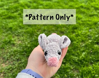 Amigurumi Crochet Rupert the Rat Pattern