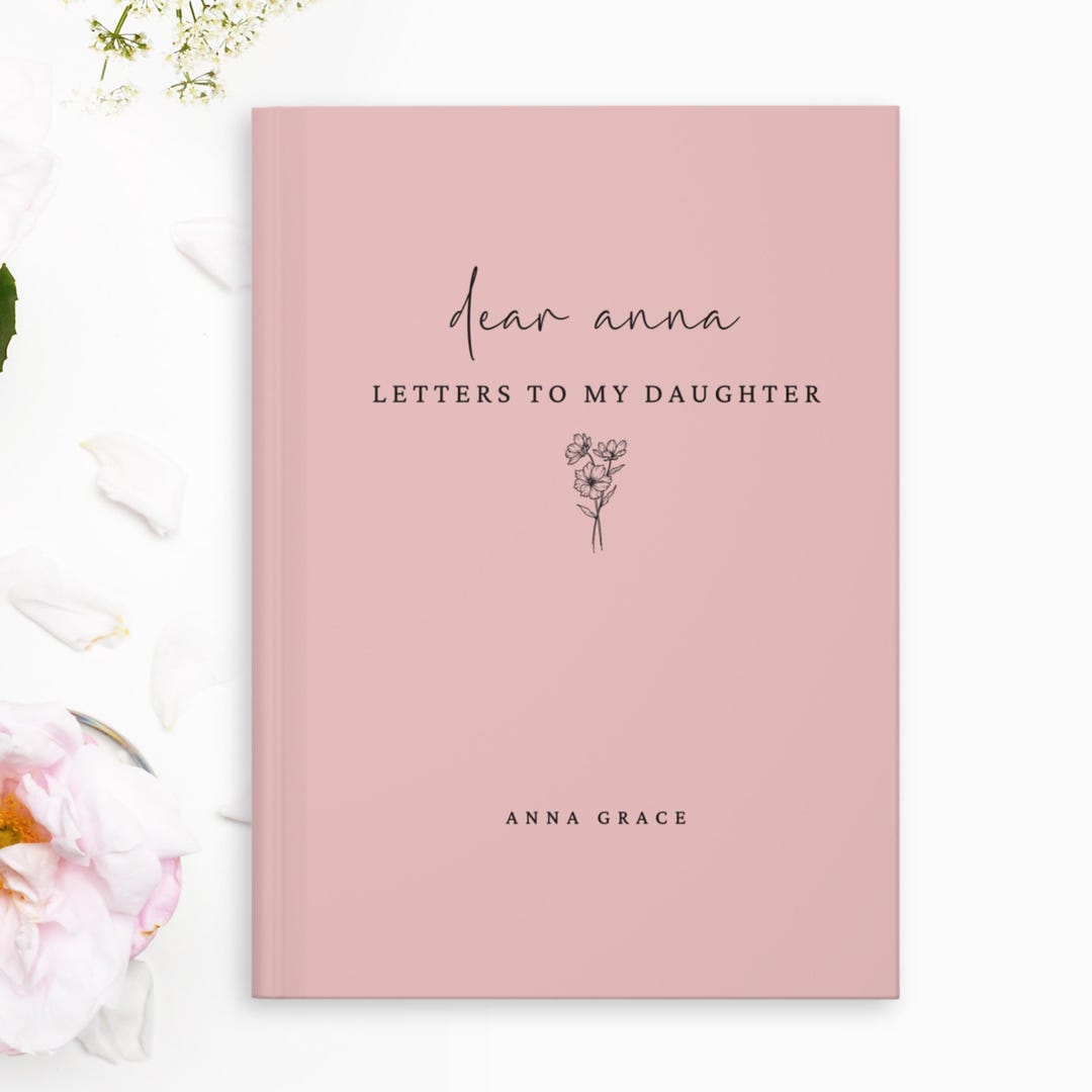 Personalized Letters to My Daughter Journal: Birth Flower Keepsake - Etsy