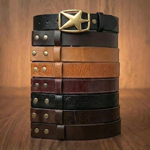 NOS CEINTURES DE LUXE EN CUIR SUR-MESURE - Pichet Paris