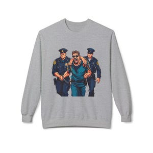 Cooles Sweatshirt mit einzigartigem Aufdruck &quot;Festnahme&quot; - Stilvolles Geschenk für jede Gelegenheit