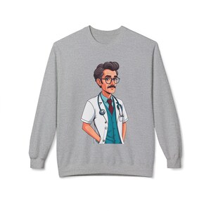Cooles Sweatshirt mit einzigartigem Aufdruck &quot;Arzt&quot; - Stilvolles Geschenk für jede Gelegenheit