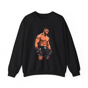 Unisex sweatshirt with a unique sports motif - cool gift for athletes and fitness lovers. MMA Fighter theme