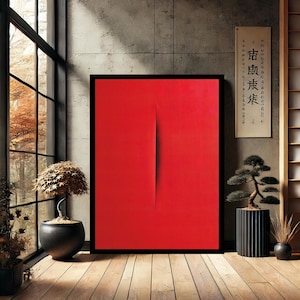 Mid Century Minimalist Canvas Print Painting Wall Art  - Modern Canvas Wall Art -Abstract - Modern Home Decor Canvas Wall Art Print