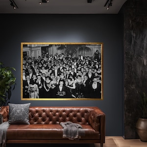 Overlook Hotel The Shining Movie - Overlook Hotel Ballroom 1921 - S.Kubrick The Shining Leinwand Wandkunst - Leinwand Wand Kunst -Abstrakt