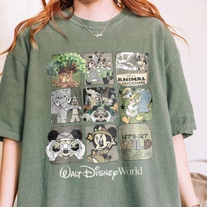 Vintage Disney Animal Kingdom Mickey and Friends Shirt, Disney Wild Shirt, Retro Safari Mode Shirt, Hakuna Matata, Mickey Safari Family Trip