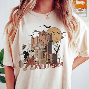 Retro Tower Of Terror Shirt, Mickeys Not So Scary, Disney Halloween Shirt, The Twilight Zone Tower Of Terror, Disneyland Halloween Shirt