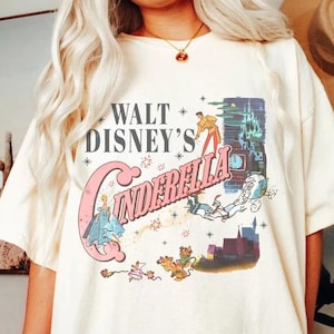 Vintage Cinderella Shirt, Walt Disney Princess Shirt, Disney Comfort Colors Shirt, Walt Disney Cinderella, Disney Cinderella Princess Shirt