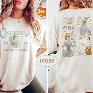 Vintage Cinderella Comfort Colors® Shirt, Cinderella Princess Shirt, Disney Princess Shirt, Disneyland, Disneyworld Shirt, Disney Girl Shirt