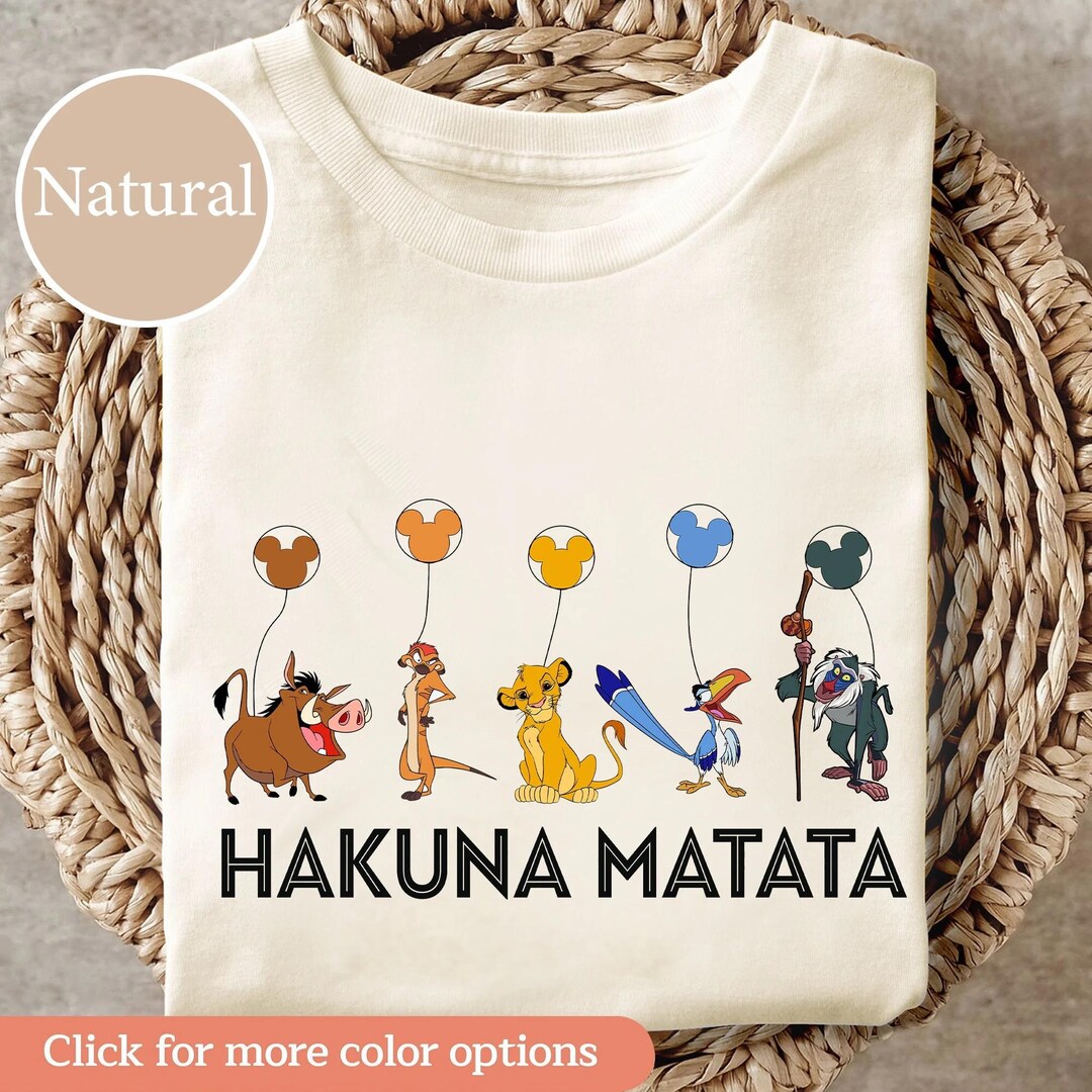 Disney Lion King Shirt Hakuna Matata T shirt Disney Family Matching Disney Lion King Shirt Hakuna Matata T shirt Disney Family Matching
