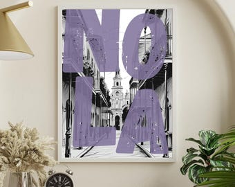 Impresión digital de Nueva Orleans