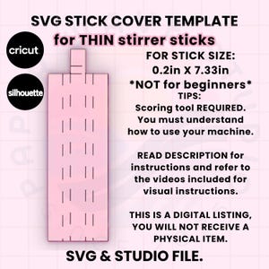 Cubierta de palito para decoración de tartas LEER DESCRIPCIÓN Plantilla SVG (se requiere herramienta de rayado)