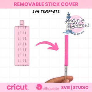 Cake Topper Removable Stick Cover SVG SCORING tool REQUIRED Please read description :)