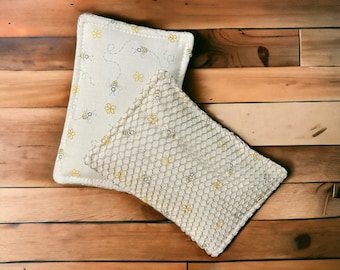 Reusable Kitchen Sponge | Handmade Washable Cleaning Pad | Anti-Mold Eco-Friendly Sponge