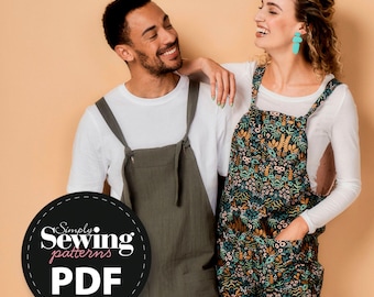 Ultimate Dungarees Sewing Pattern: Gender Neutral Overalls (PDF Pattern)