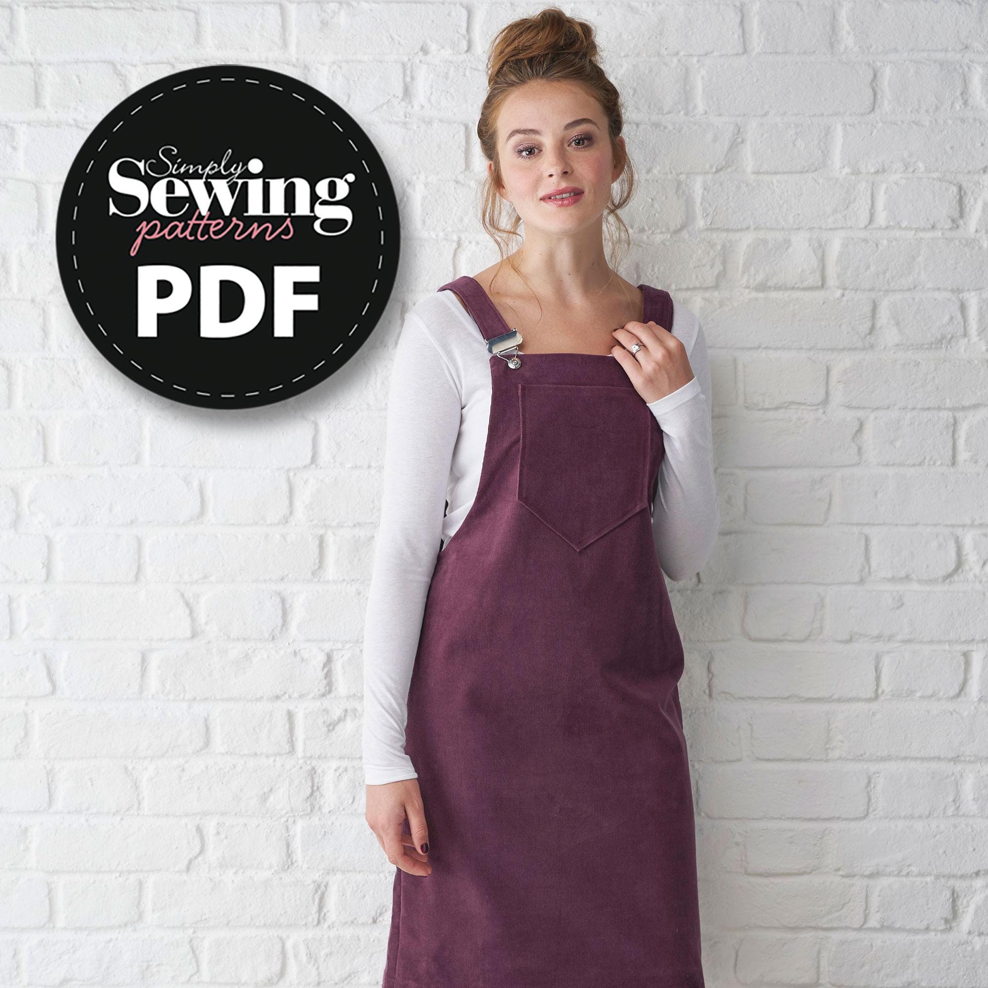 burgundy occasion dress with sleeves Woven Dungaree Dress – The Hippy Clothing Co main image 0