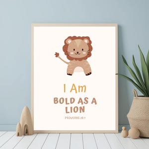 Kinder druckbare Kunst | SOFORTIGER digitaler Download | Christliche Kinderzimmer Dekor Bibel Vers Wandkunst für Kinderzimmer Homeschool Sonntagsschule