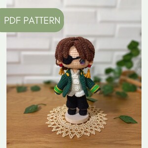 HAYATO SUO - Crochet pattern from anime "Wind Breaker"