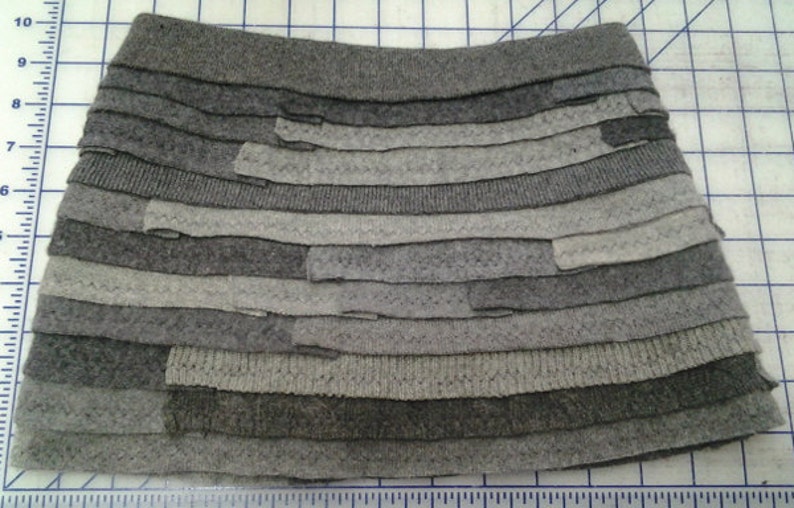 Pure Cashmere cowl scarf, neck warmer, recycled, gray unisex. FREE SHIPPING in the US image 3