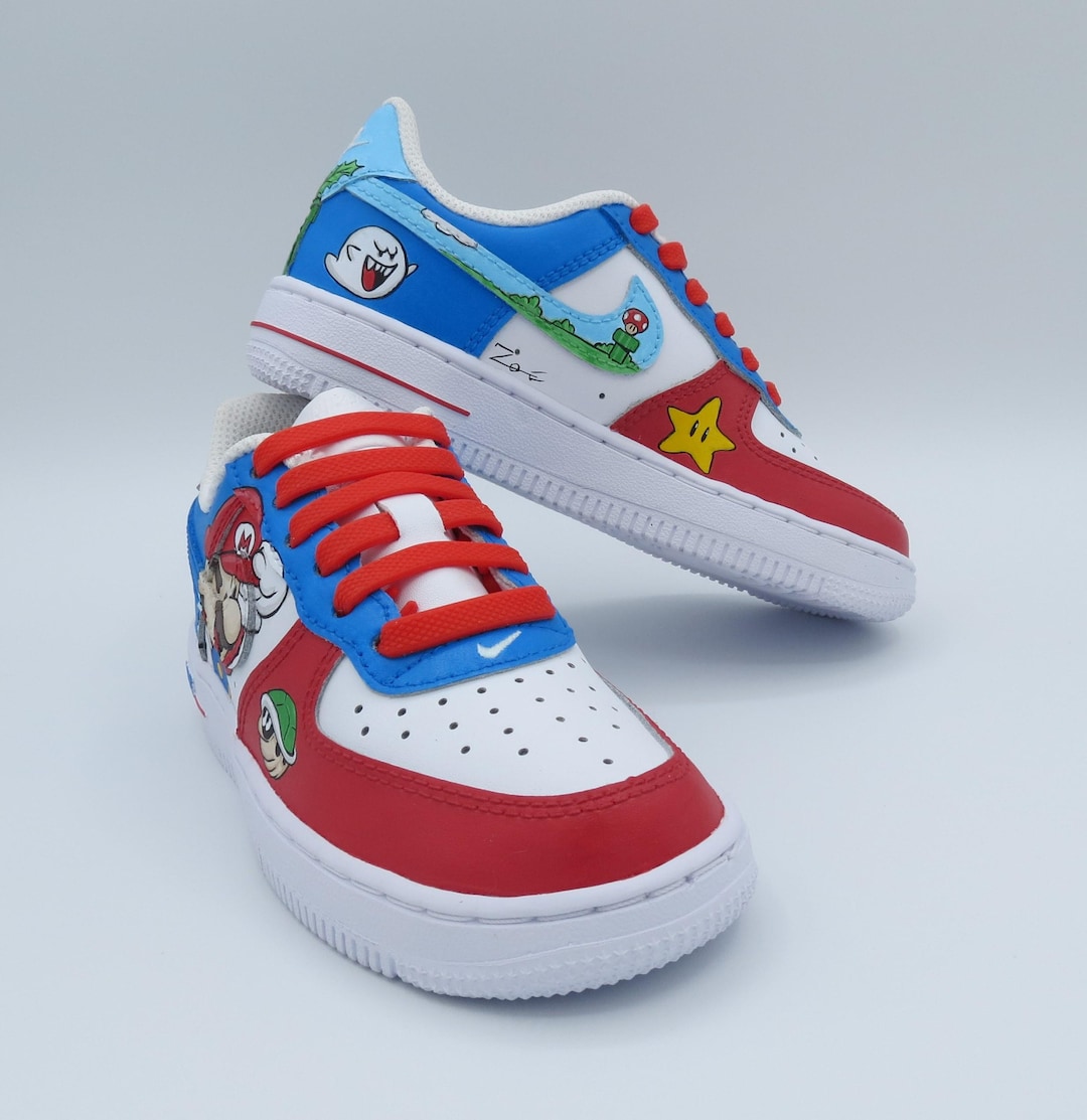 Zapatillas Mario Bros Nike Tenis Mario Bambas Mario Bros Geox