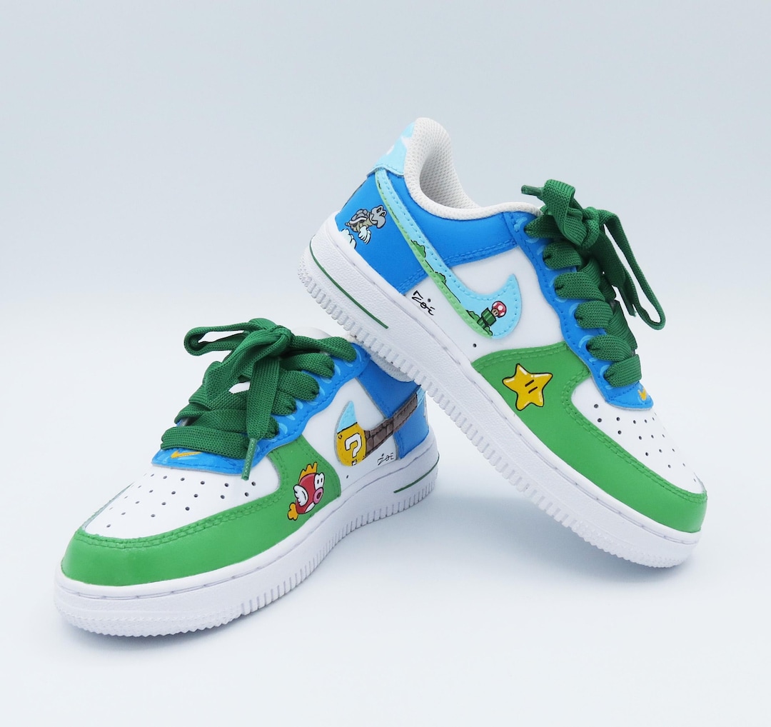 nike air force 1 super mario