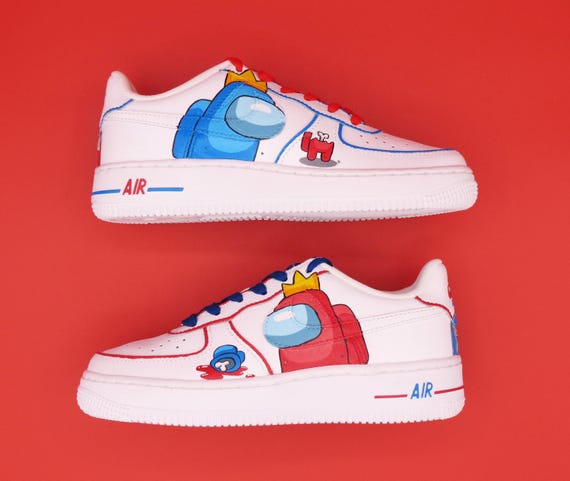 among us nike air forces