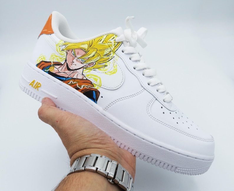 nike-air-force-1-boy-girl-goku-dragonball-custom-etsy