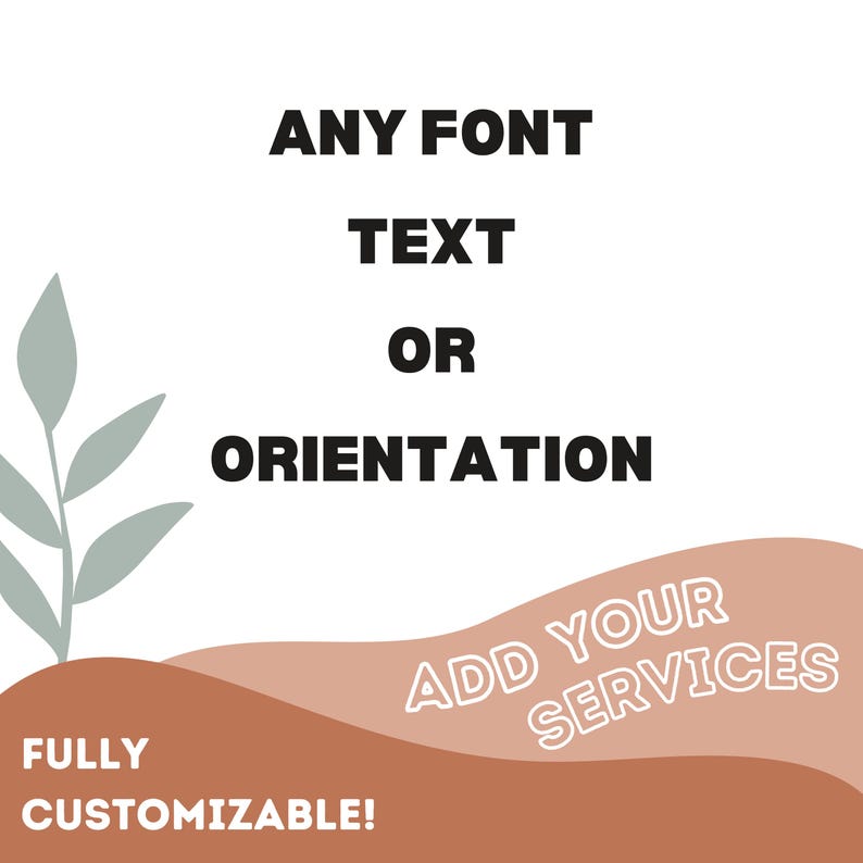 Customizable Large Vinyl Decal | Storefront Window Lettering - Etsy