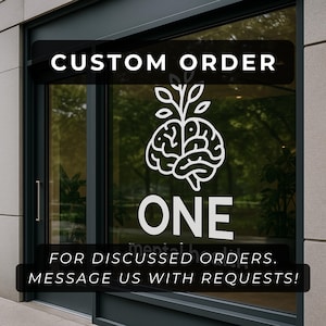 Custom Order | Worthy Decal Co - Previously Discussed with Shop