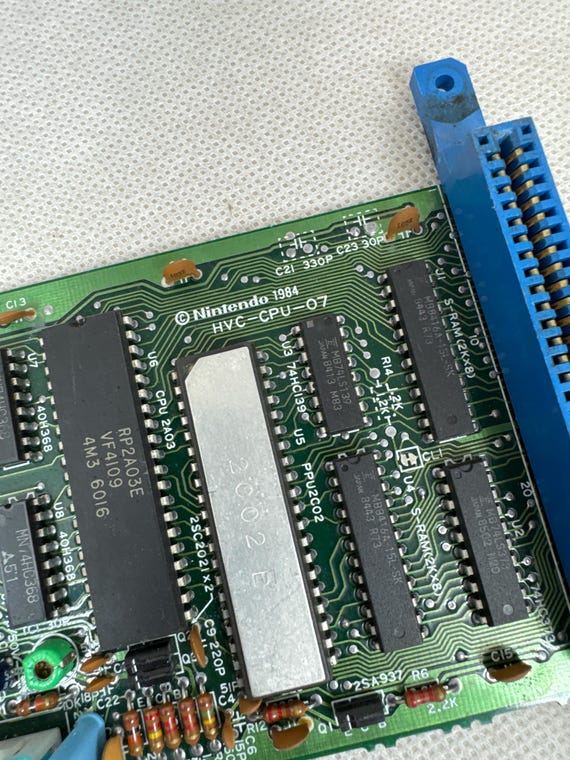 100% Working Nintendo Japanese Famicom Motherboard HVC-CPU-07 With